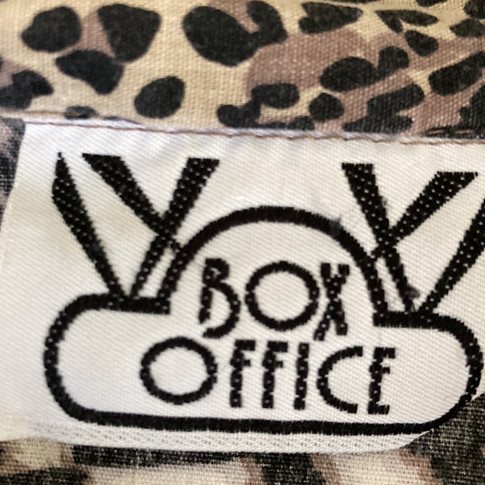 Leopard Zebra Cheetah Animal Print Button Down Co… - image 5